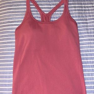 Lululemon Pink Ebb to Street tank top